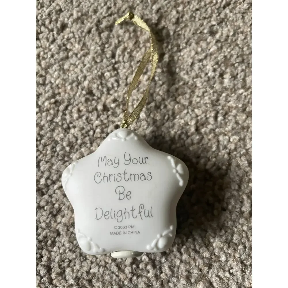 Precious moments Christmas Ornament Star Collectables 2003 Xmas gifts Y2K